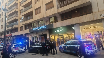 Escena del suceso de este jueves en Albacete