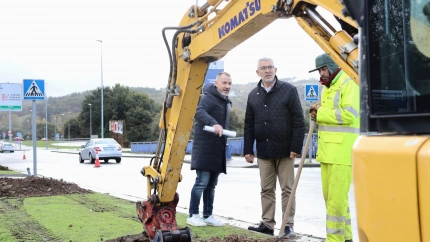 Corredor de árboles en Lugo