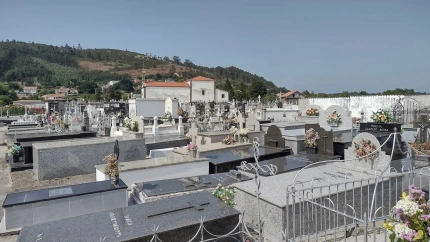 Foto de archivo del cementerio de San Salvador de Serantes
