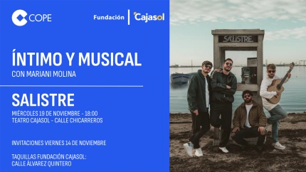 Cartel oficial del ciclo 'Íntimo y Musical' con Salistre