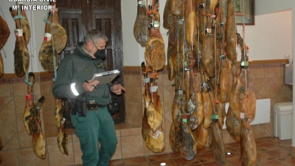 (Foto de ARCHIVO)Parte de las piezas intervenidas.REMITIDA / HANDOUT por GUARDIA CIVILFotografía remitida a medios de comunicación exclusivamente para ilustrar la noticia a la que hace referencia la imagen, y citando la procedencia de la imagen en la firma22/7/2022