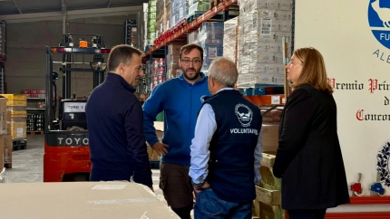 Visita Banco de Alimentos Albacete. Gran Recogida 2025