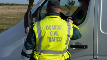Imagen de archivo de la Guardia Civil de Tráfico en un control en Zamora