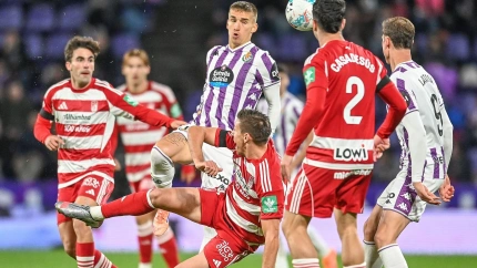 El Granada perdió su último partido en Valladolid