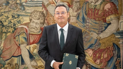 (Foto de ARCHIVO)El Rey Felipe VI recibe en audiencia al Fiscal General del Estado, Álvaro García Ortiz, en el Palacio de la Zarzuela. a 3 de septiembre de 2025, en Madrid (España). El Fiscal General del Estado hace entrega a Don Felipe de la Memoria Anual de la Institución correspondiente a 2024, que recoge la actividad del Ministerio Fiscal desarrollada durante el año inmediatamente anterior al de su publicación, así como la evolución de la criminalidad, la prevención del delito y las reformas convenientes para una mayor eficacia de la Justicia.Alejandro Martínez Vélez / Europa Press03 SEPTIEMBRE 2025;REY;AUDIENCIA;FISCAL GENERAL DEL ESTADO;ÁLVARO GARCÍA ORTIZ;MADRID;PALACIO DE LA ZARZUELA03/9/2025