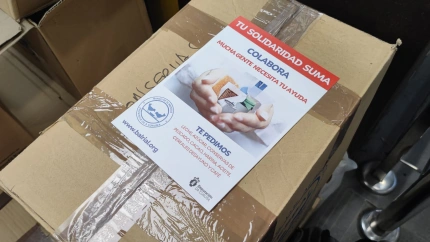 Paco Cifuentes es voluntario del Banco de Alimentos de Santiago