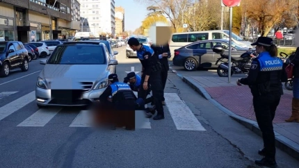 Atropello en Burgos