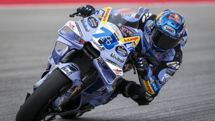 Alex Márquez consiguió su segunda victoria al sprint de la temporada este sábado en Portimao.