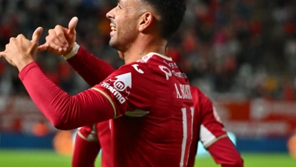 Bustos marcó el gol de la temporada