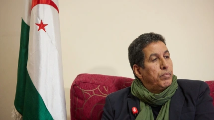 Abdulah Arabi, delegado del Frente Polisario en España