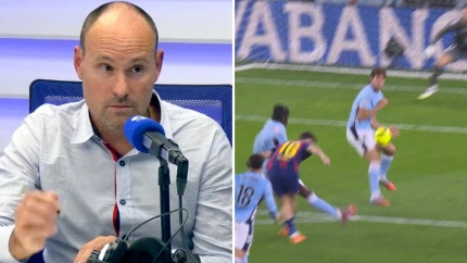 Mateu Lahoz, excolegiado internacional, sobre la mano de Marcos Alonso en el Celta-Barcelona