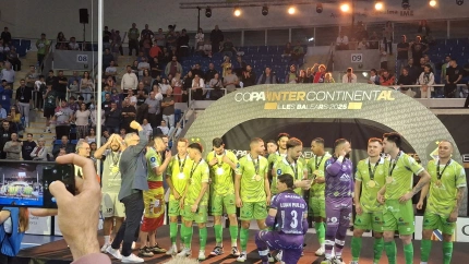 El Illes Balears Palma Futsal celebra la tercera Intercontinental