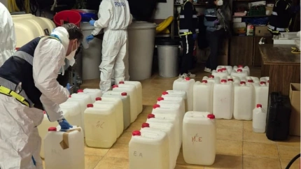 La red operaba entre Torredelcampo, Madrid y Málaga, con un complejo industrial de procesado y corte de droga plenamente funcional.