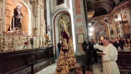 Bendición de la nueva túnica del Rescate