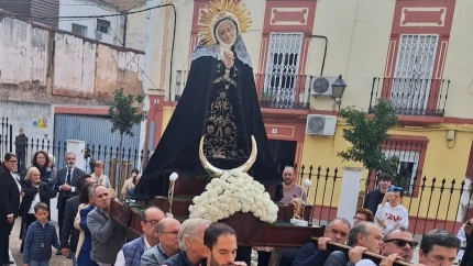 La Patrona en el Atrio de San Agustín