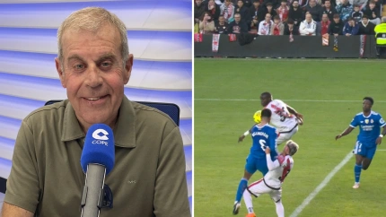 La irónica queja de Tomás Guasch sobre el VAR tras el tropiezo del Real Madrid en Vallecas