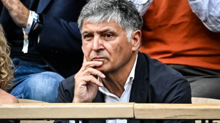 Toni Nadal, durante el Roland Garros de este año 2025