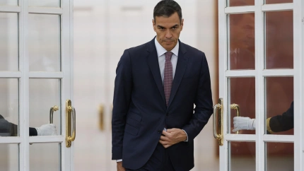 El presidente del Gobierno, Pedro Sánchez