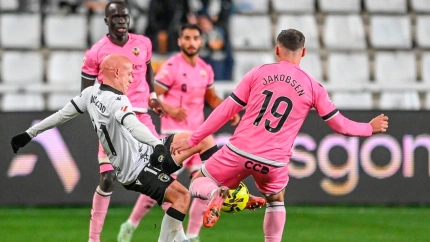 Burgos y Cultural Leonesa se enfrentaron en la jornada 13 de Segunda División