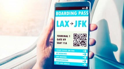 Móvil tarjeta de embarque