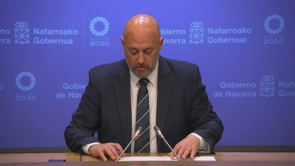 El consejero de Economía y Hacienda de Navarra, José Luis Arasti