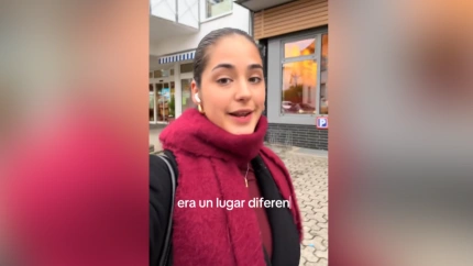 María, valenciana en Alemania, en el vídeo