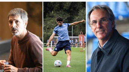 Aitor López Rekarte, Gonçalo Guedes y Bixio Gorriz