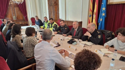 Reunión en la Subdelegación de Gobierno