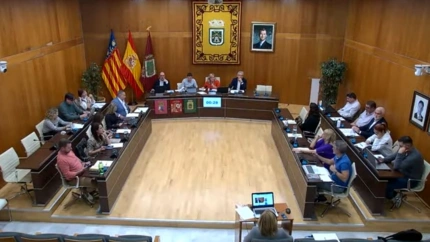 Imatge del plenari en Calp