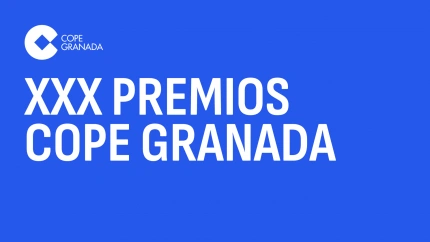 Pantalla fachada Premios COPE Granada