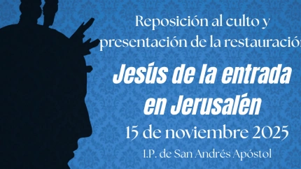 Presentación restauración de la Jesús de la Entrada en Jerusalén
