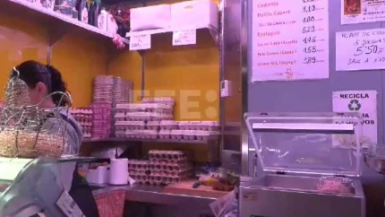 Huevería Tomás y Luci en el Mercado de la Ribera en Bilbao
