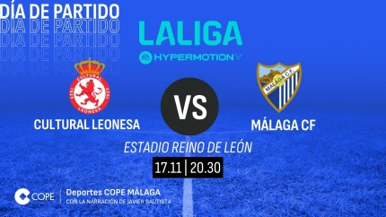 Horario y dónde ver y escuchar el Cultural - Málaga de esta noche