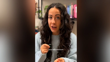 Estíbaliz, nutricionista, en el vídeo