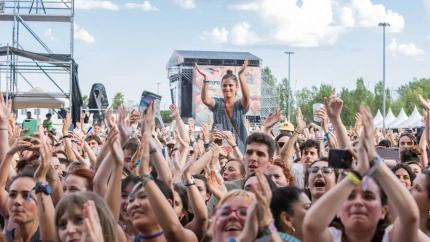 Público en un festival