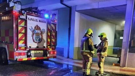 Intervención del SPEIS de Narón en Cerrallon de Arriba