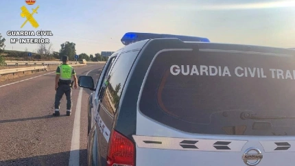 Guardia Civil, en la A-66