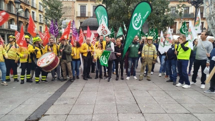 Los bomberos forestales de Castilla-La Mancha se concentran en Toledo