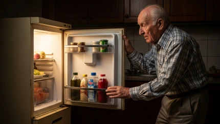 persona mayor en su cocina zaragoza