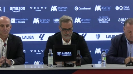 Presentación de Bolo en el Huesca