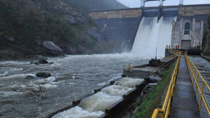 Imagen de archivo de la presa del Tambre