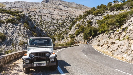 Fotografía recurso de un Jeep