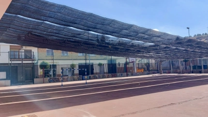 Toldo colegio Ablitas