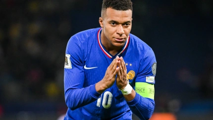 Mbappé anotó un doblete ante Ucrania, partido en el que disputó los 90 minutos.