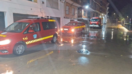 Bomberos del SEPEI de Cáceres en Navaconcejo