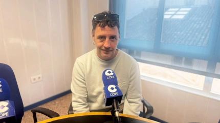 Arnau Giménez durant la seua entrevista a COPE Dénia Marina Alta