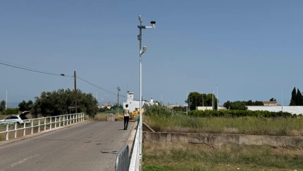 Moncofa instala un medidor para controlar el caudal del río Belcaire