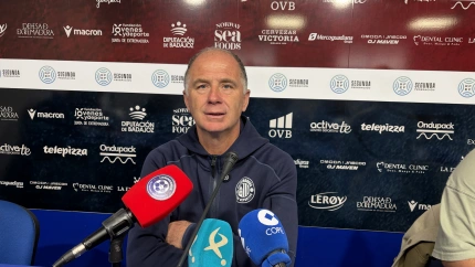 Cisqui, tras la victoria ante el Estepona, el pasado domingo