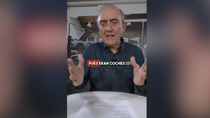 Máximo Sant, experto mecánico, en el víedo