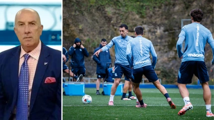 Alfredo Del Castillo y sesión de trabajo en Zubieta